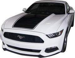 Mustang Hood Center With Pinline - Custom Vinyl Graphics