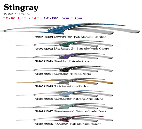 Stingray Vinyl Graphic - Custom Vinyl Graphics
