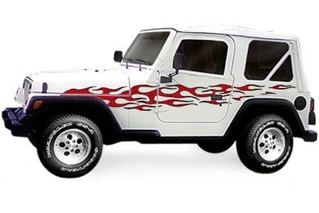 Backdraft Regular Vinyl Graphic - Custom Vinyl Graphics