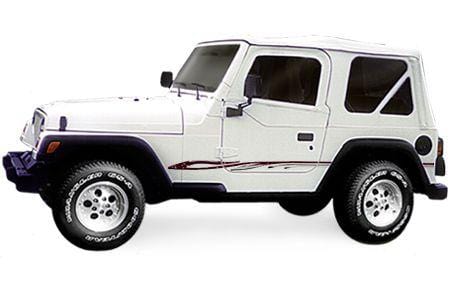 Serpentine Stripe Vinyl Graphic - Custom Vinyl Graphics