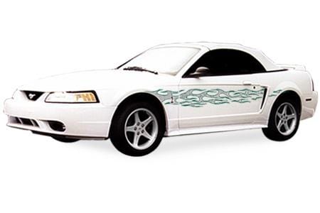 Backdraft Regular Vinyl Graphic - Custom Vinyl Graphics