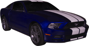 Mustang Dual Stripe Kit (13-14) - Custom Vinyl Graphics