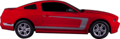 Mustang Maxx Stripe (10-14) - Custom Vinyl Graphics