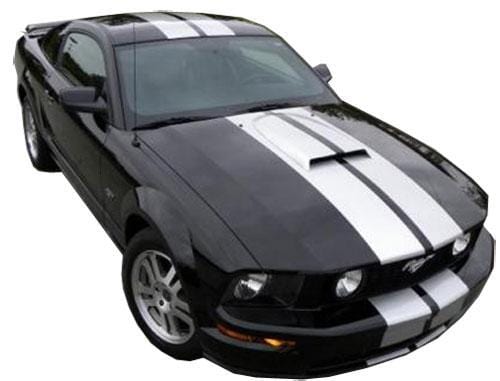 Mustang Racing Stripes Complete Kit - Custom Vinyl Graphics