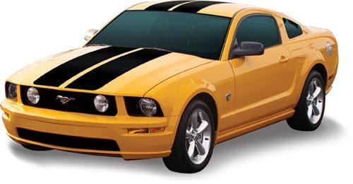 Mustang Racing Stripes - Custom Vinyl Graphics
