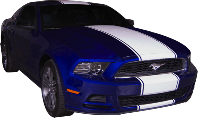 Mustang Single Stripe Kit (13-14) - Custom Vinyl Graphics