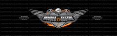 Heavy Chrome Truck Window Decal - Custom Vinyl Graphics