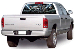 Morning Star Truck Window Decal - Custom Vinyl Graphics