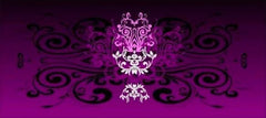 Scrollwork Truck Window Decal - Custom Vinyl Graphics