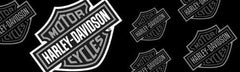 Bar & Shield Logo Angled Smoke Harley-Davidson Rear Window Decal - Custom Vinyl Graphics