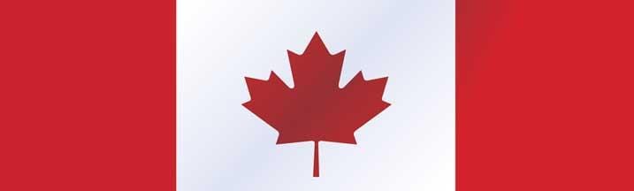 Canadian Flag Rear Window Decal - Custom Vinyl Graphics