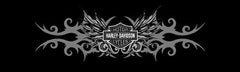Departed Harley-Davidson Wing Rear Window Decal - Custom Vinyl Graphics