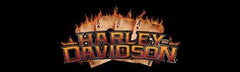Flaming Ace Harley-Davidson Rear Window Decal - Custom Vinyl Graphics