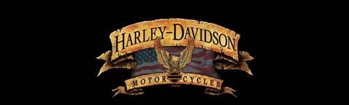 Freedom Banner Harley-Davidson Rear Window Decal - Custom Vinyl Graphics
