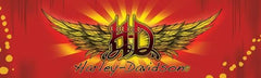 Golden Flash Harley-Davidson Rear Window Decal - Custom Vinyl Graphics