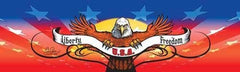 Liberty Freedom Rear Window Decal - Custom Vinyl Graphics