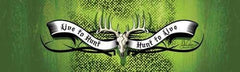 Live To Hunt Rear Window Decal - Custom Vinyl Graphics