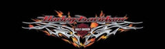 Steel Heart Harley-Davidson Rear Window Decal - Custom Vinyl Graphics