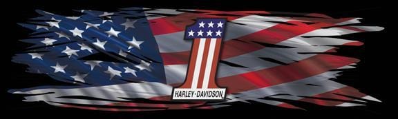 Harley davidson rear truck hot sale window graphics