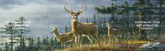 Autumn Whitetails Rear Window Decal - Custom Vinyl Graphics