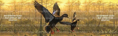 Black Ducks Rear Window Decal - Custom Vinyl Graphics