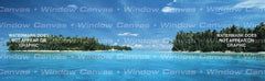 El Beacho Paradiso Rear Window Decal - Custom Vinyl Graphics