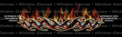 Hot Tribal Rear Window Decal - Custom Vinyl Graphics