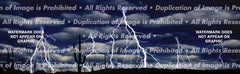 Lightning Storm Paradiso Rear Window Decal - Custom Vinyl Graphics