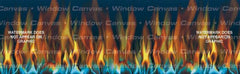 Slow Burn Rear Window Decal - Custom Vinyl Graphics