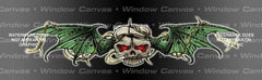 Trapped Skull Rear Window Decal - Custom Vinyl Graphics