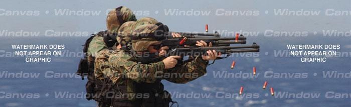 USMC Duck Hunting Rear Window Decal - Custom Vinyl Graphics